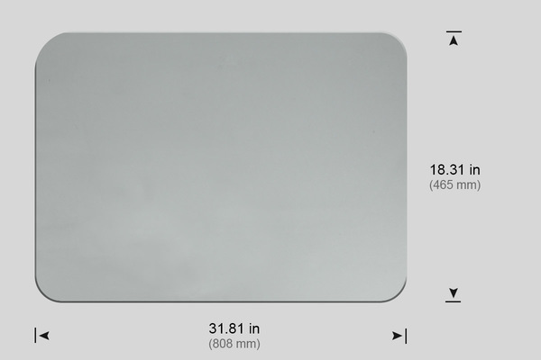WINDOW, FRONT POLYCARBONATE 31.81" X 18.31" (VF-O, VF-1, VF-2) WINDOW, FRONT POLYCARBONATE 31.81" X 18.31" (VF-O, VF-1, VF-2)
