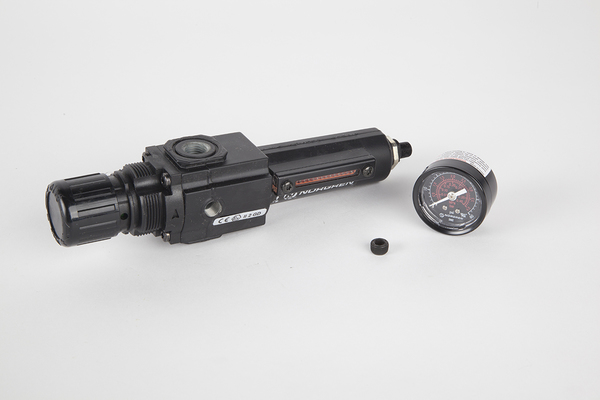 REGULATOR, AIR FILTER W/ GAUGE 0-60PSI REGULATOR, AIR FILTER W/ GAUGE 0-60PSI