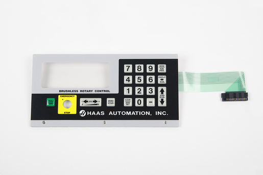 KEYPAD, FRONT PANEL SINGLE AXIS BRUSHLESS CONTROL BOX (LCD)