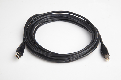 CABLE, USB PROCESSOR TO SKIBF (A)MALE TO (B)MALE 15 FT