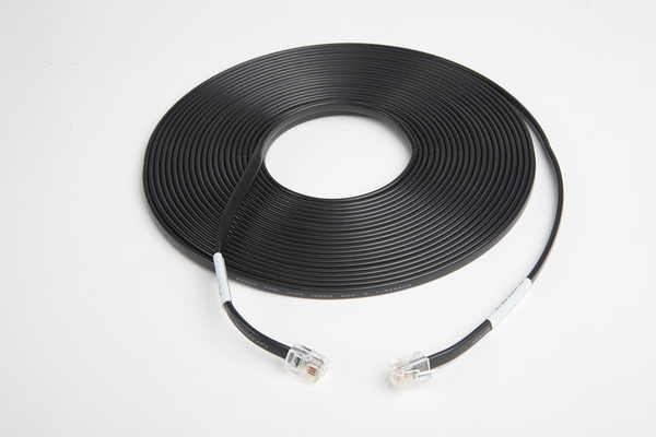 CABLE, RJ9/RJ22 RS-232 STRAIGHT 25.0 FT